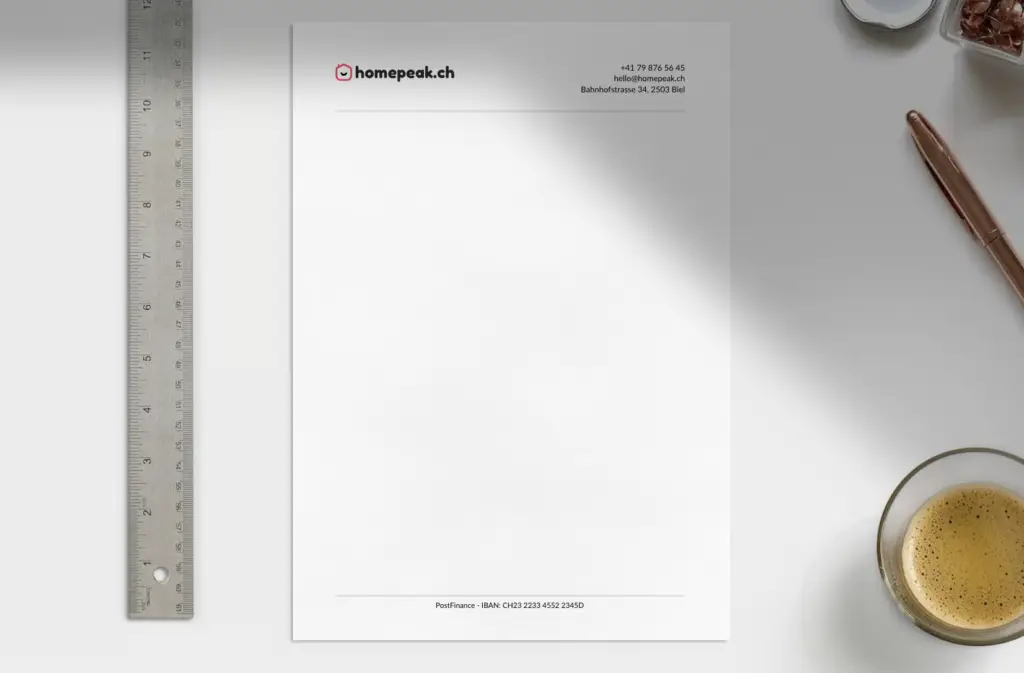 Bildschirmfoto einer Online Marketing Strategie