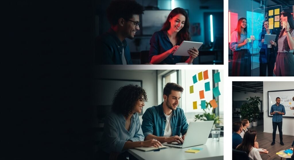 Bild von unserem Team in der AI Agentur in Zürich