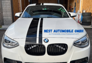 Webdesign Beispiel für Nest Automobile in der Schweiz